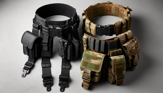 Duty Belt with Suspenders vs Battle Belt: A Complete Comparison Guide for Law Enforcement and Military