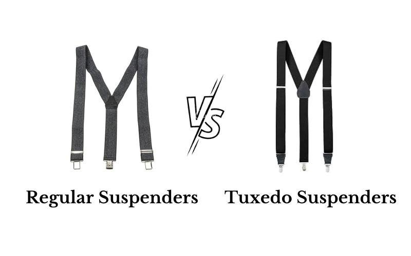Tuxedo Suspenders VS. Regular Suspenders: What's The Difference? – Holdup- Suspender-Company