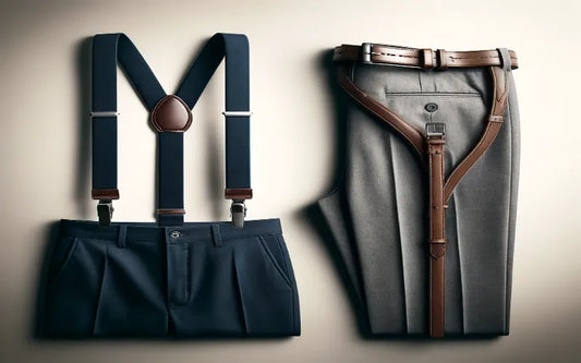 Suspenders vs. Belts: Exploring Fashion's Timeless Accessories