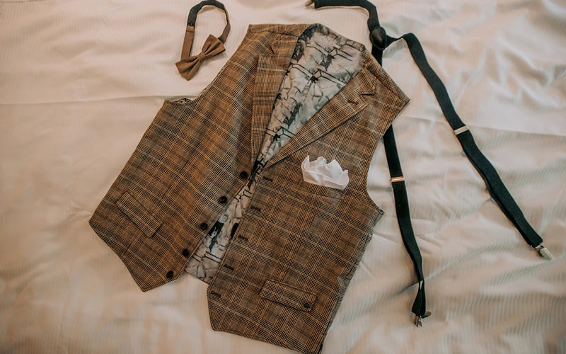 Modern Menswear: Suspenders with Vest Exposed