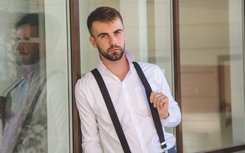 Popular Patterns On Navy Blue Suspenders - A Guide to Modern Styles