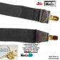 Holdup Brand Black Pack color Casual Series Y-back Suspenders with USA patented no-slip  Clips