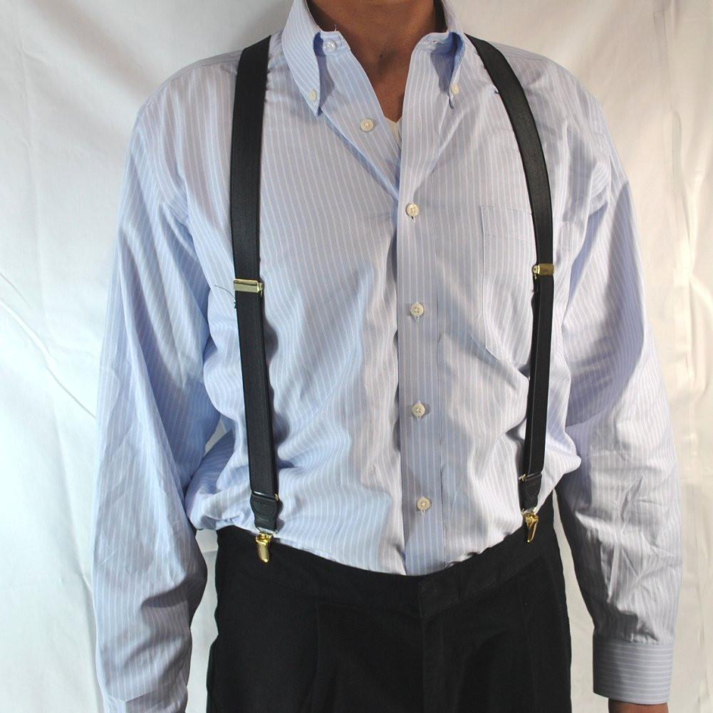 Hold-Ups Blue Satin 1 X-Back Formal Suspenders – Holdup-Suspender-Company