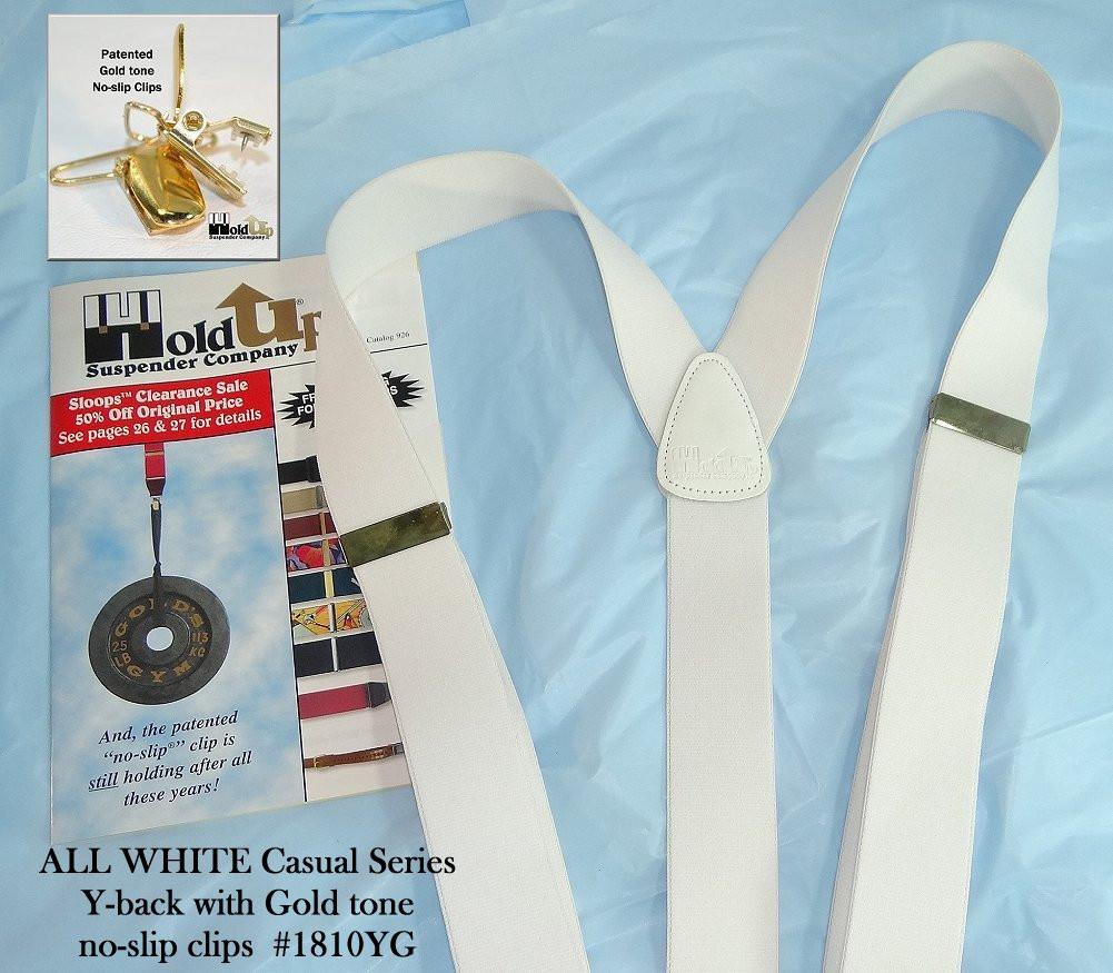 Miche Quick Clip White Strap Only- No Hardware (Sold Separately in Gold or Silver)