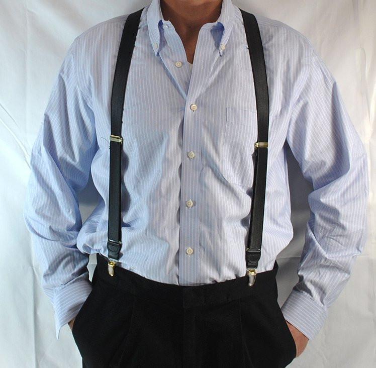 Black Tuxedo Suspenders – Holdup-Suspender-Company