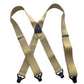 HoldUp Brand Specialty Series Tan Ski-Up Suspenders