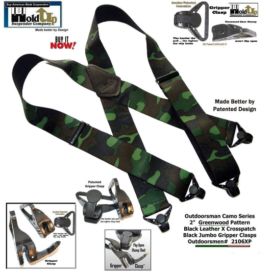 MENDENG Camo Suspenders for Men Heavy Duty Clips Hunting Work Adjustable  Braces - نقاش21
