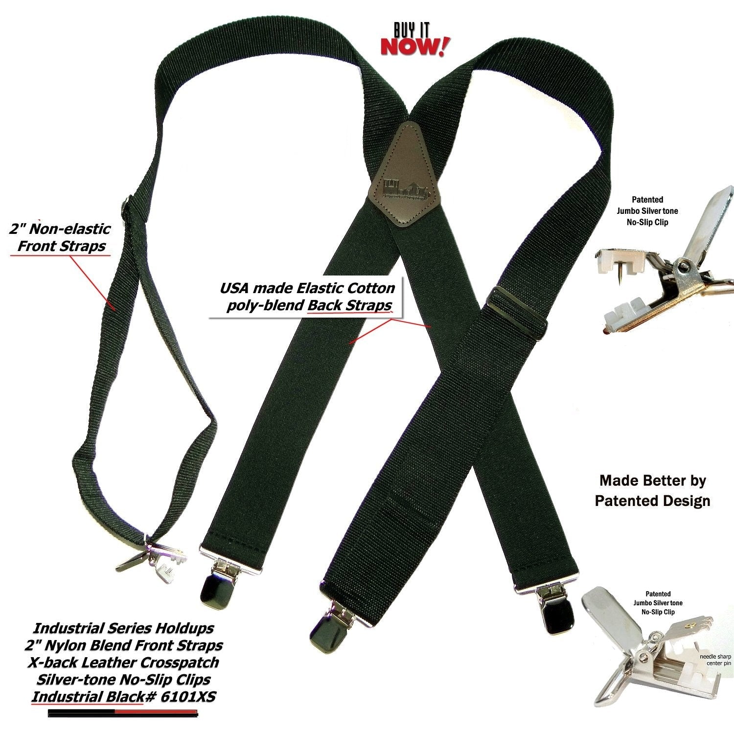  Elastic Straps With Clips